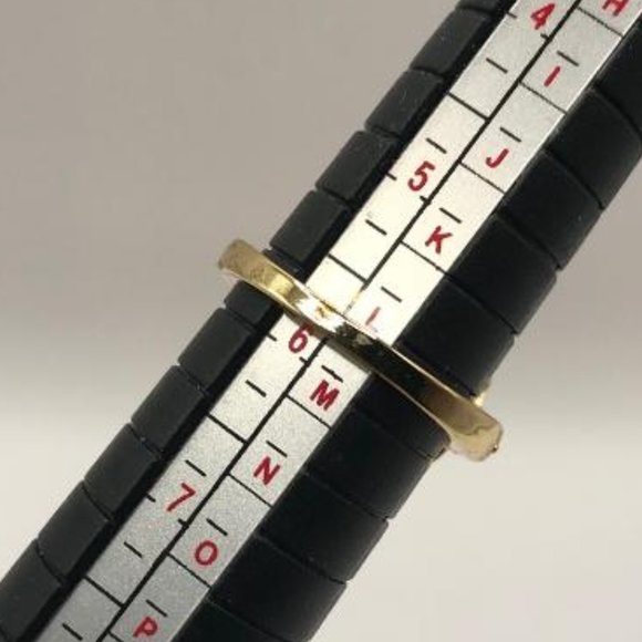 Set of 3 Silver & Gold-Tone with Faceted Gems Rings - Picture 8 of 12